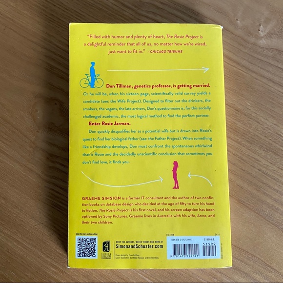 The Rosie Project by Graeme Simsion Don Tillman 1 - Picture 11 of 12